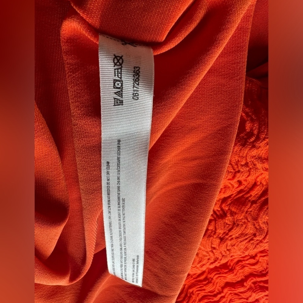 NWOT Free People Eleni Beach Bodycon Maxi Dress In Orange - Picture 12 of 12